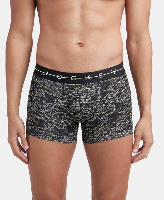 Jockey Trunk Cotton Elastane Stretch Printed with Ultrasoft Waistband (Style #NY02) - Image 17