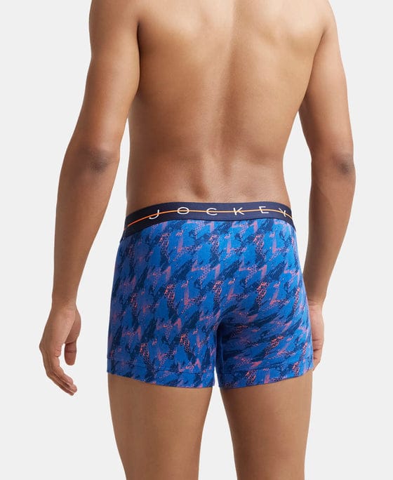 Jockey Trunk Cotton Elastane Stretch Printed with Ultrasoft Waistband (Style #NY02) - Image 16
