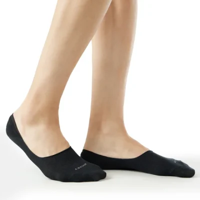 Jockey Cotton Elastane Stretch No Show Socks (Style #7099) (Pack of 2)