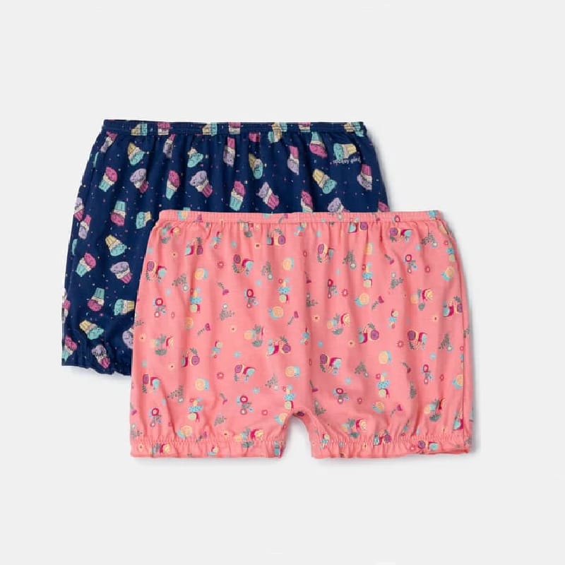 Jockey Juniors Cotton Printed Bloomers (Style #SG06) (Pack of 2)