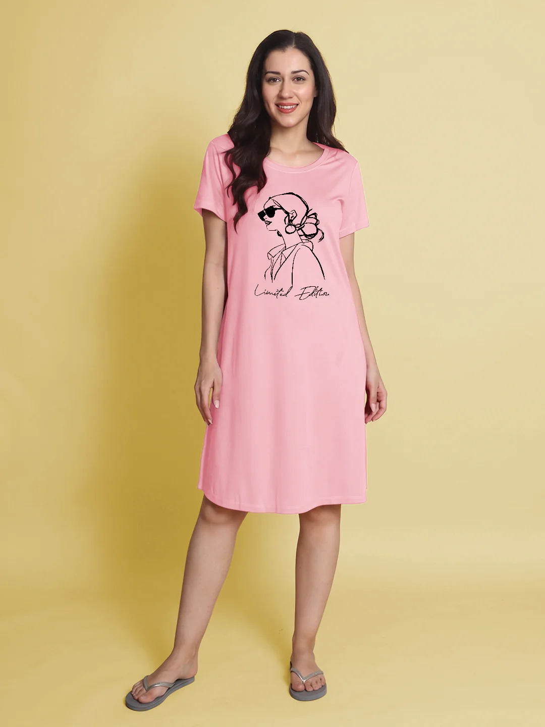 Printed Tencel Sleep Tee (Style #711)